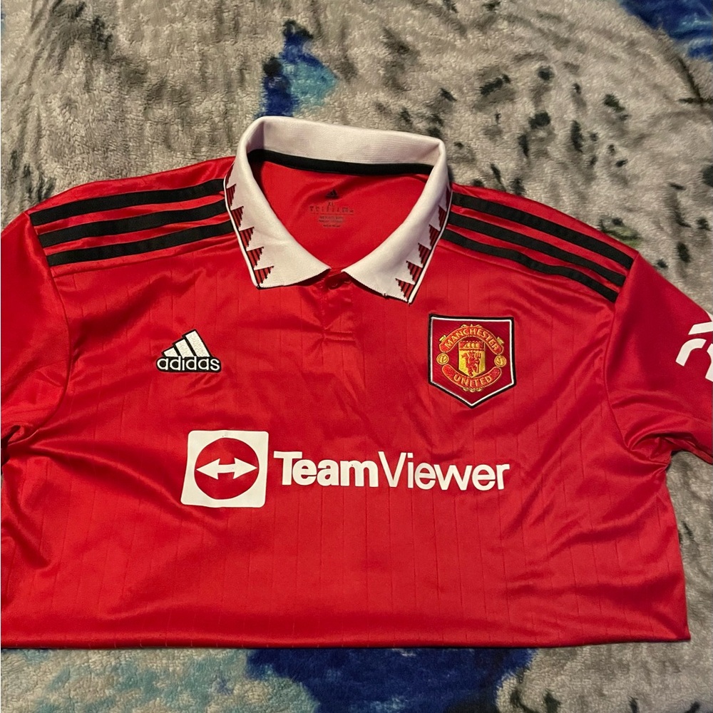 Adidas Manchester United Red Jersey